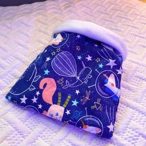 Small pet hedgehog guinea pig rat cuddle sack